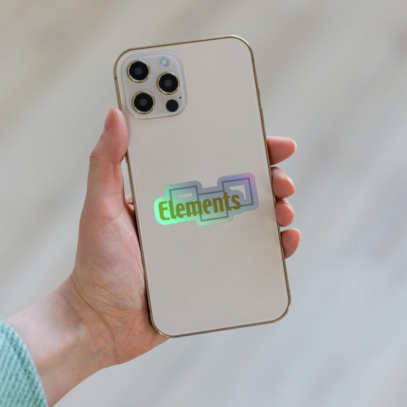 Holographic stickers