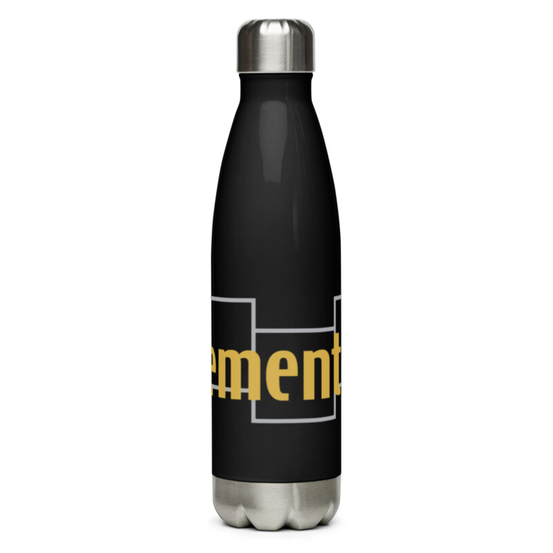 Stainless steel water bottle