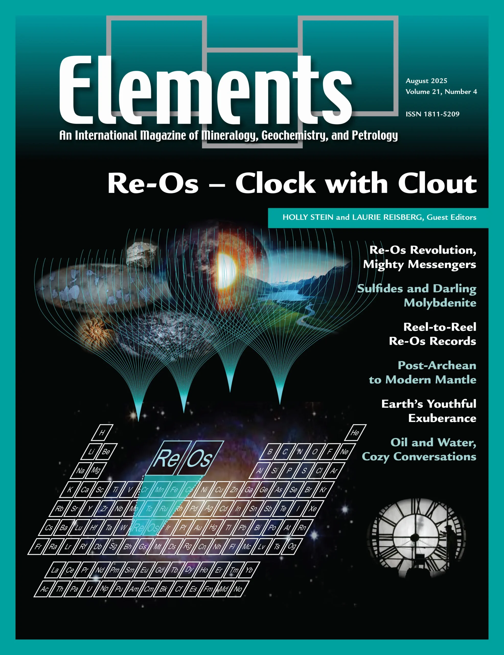 Re-Os – Clock with Clout, August 2025, Vol. 21, No. 4