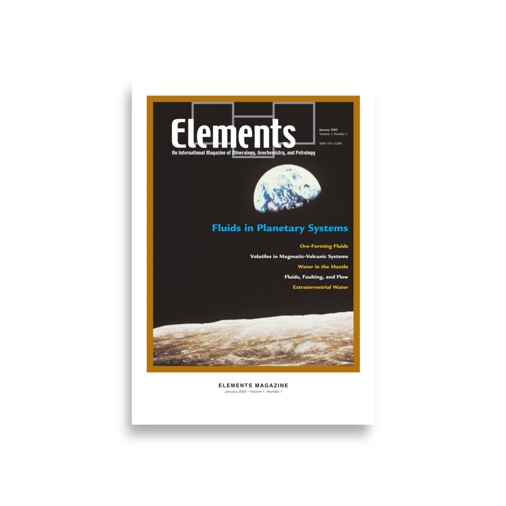 Elements Scientific Magazine: "Diamonds" Cover Art Print